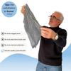 2pcs B1issal Exfoliating Antibacterial Shower Towel,Exfoliating Shower Towel No More Chemicals Exfoliation for All Ages
