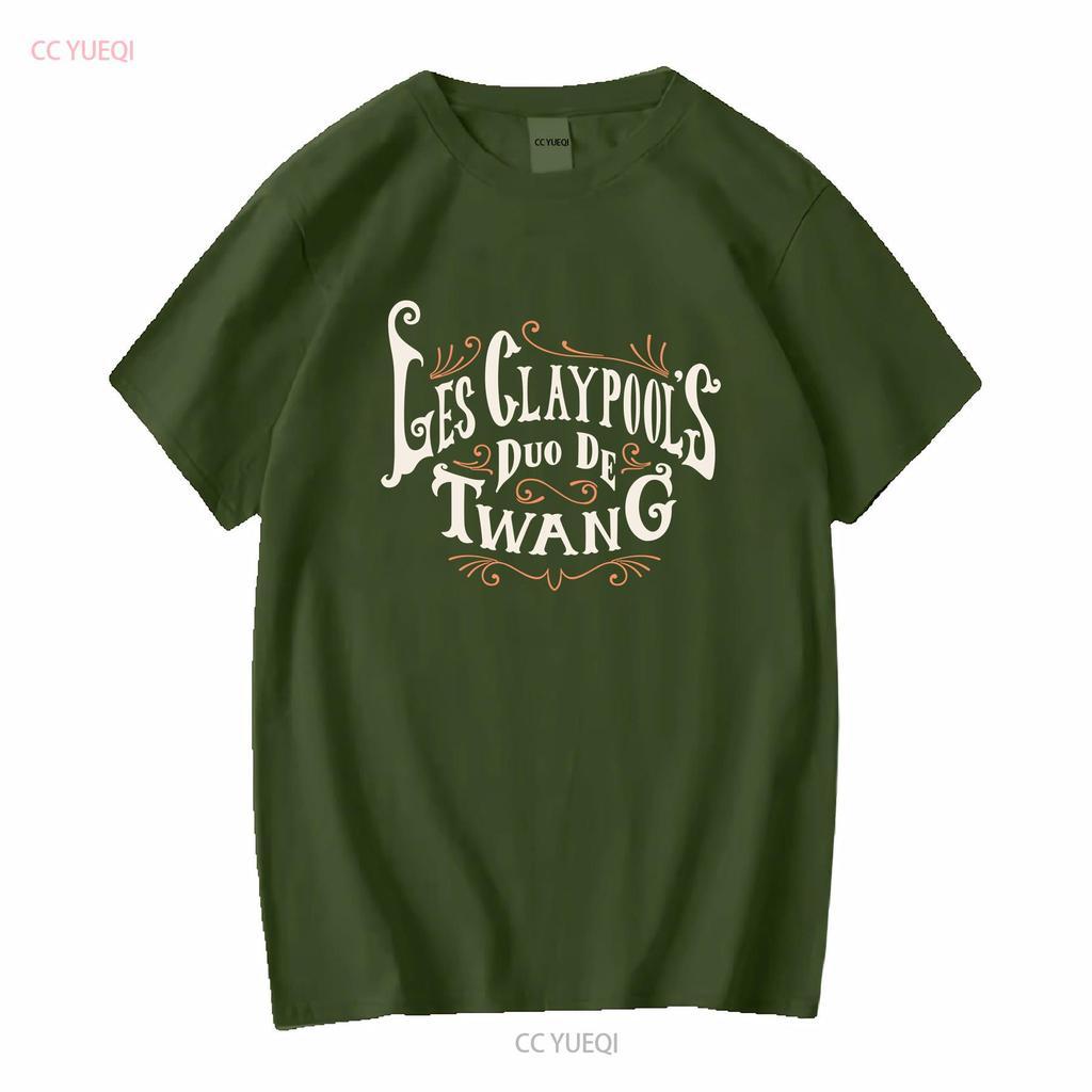 Primus Les Claypool Duo De Twang 2013 Concert Tour T Shirt XL NEW long or short sleeves vintage Washed Versatile homme graphic