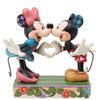 Disney Traditions Mickey Minnie with Heart Mark 6014335 &