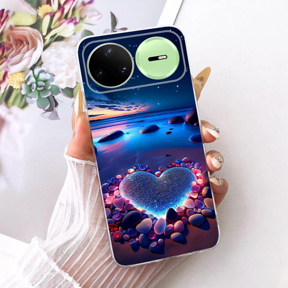 6,84'' Прозрачный чехол для Huawei Nova 15 Pro Чехол Модный Милый Расписной Мягкий Корпус Телефона для Huawei Nova 15Pro KLE-AL00U