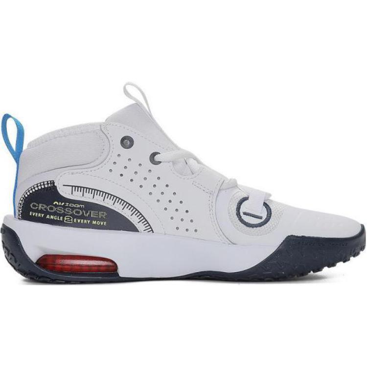 Nike Кроссовки Air Zoom Crossover 2 GS White Light Lemon Twist Obsidian Kids прозрачно-голубые FB2689-103