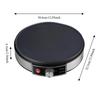 Aluminum Electric Crepe Maker Round Electric Grilling Pan Electric Pancake Machine  Breakfast