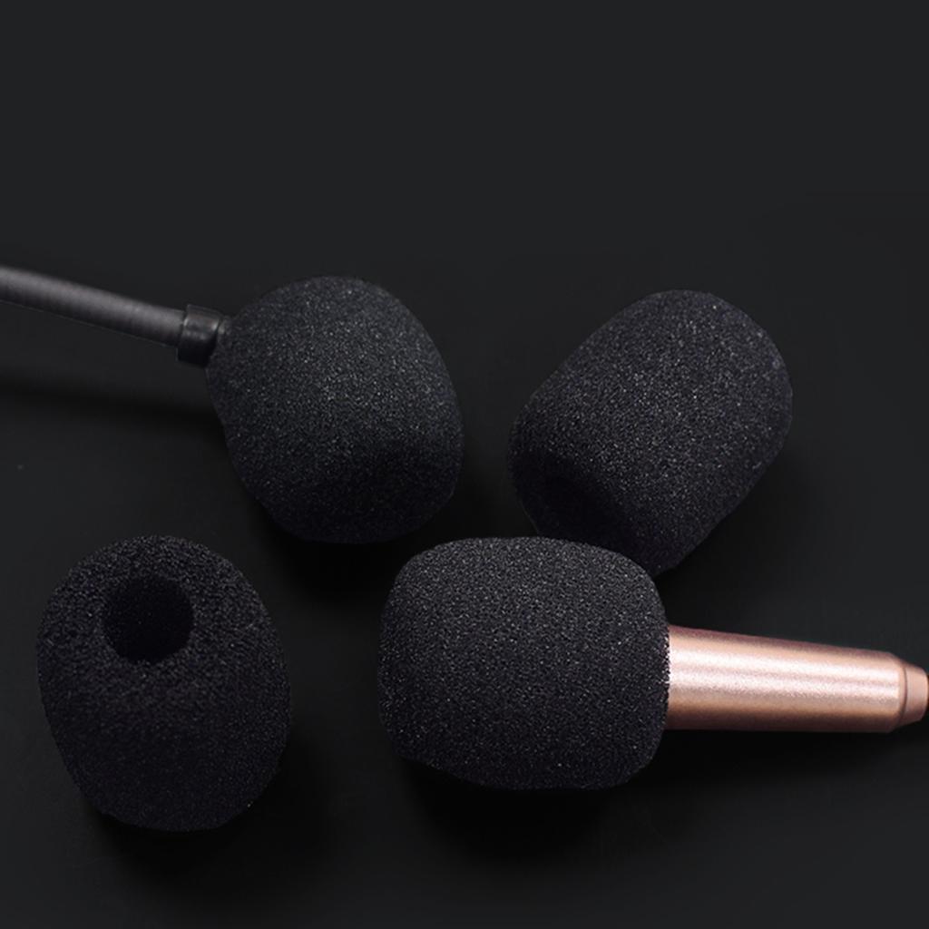 Практичные накладки на петличный микрофон, губчатые накладки для микрофона, губчатая накладка для динамика «Маленькая пчелка», накладка для головного микрофона