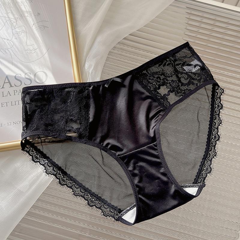 Женское нижнее белье в стиле Pure Desire, новое кружевное сексуальное женское белье с бантом, милые и удобные трусики