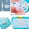 Earring Resin Molds Pendants Molds Casting Silicone Molds DIY Handcraft Jewelry Keychain Making Tool