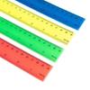 4Pcs 12Inch Clear Rulers Drawing Ruler Math Ruler Measuring Ruler Measuring Tool for Drawing Drafting Measuring