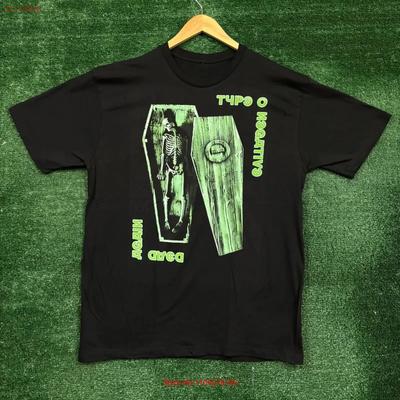 Футболка готик-метал группы Type O Negative Dead Again Размер L винтажная Стиранная Мягкая Растягивающаяся Повседневная Удобная