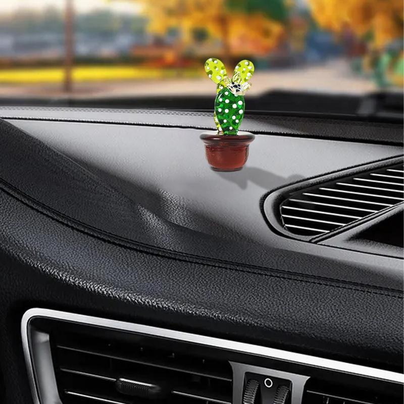 Мини-фигурки кактусов, украшения, стеклянный кактус, бонсай, декор, скульптуры и фигурки, настольные украшения, украшения для автомобилей и дома, игрушки