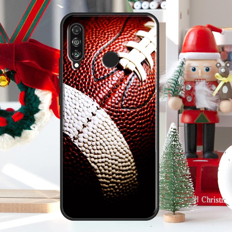 American Football College Sport For Huawei Nova 12i 11i 8i 12s Y73 Y72 Y61 Y91 Y90 Y70 Y60 9 10 SE P60 Pro P30 P40 Lite Case