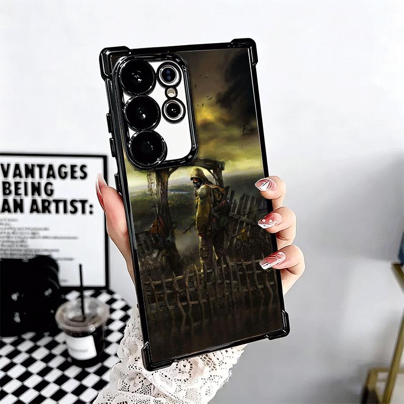 Крутой чехол для телефона с покрытием S-Stalker Game для Samsung Galaxy S24 S25 FE S26 Edge S23 Ultra S22 S21 Plus S20 Защита от падения с Airbag