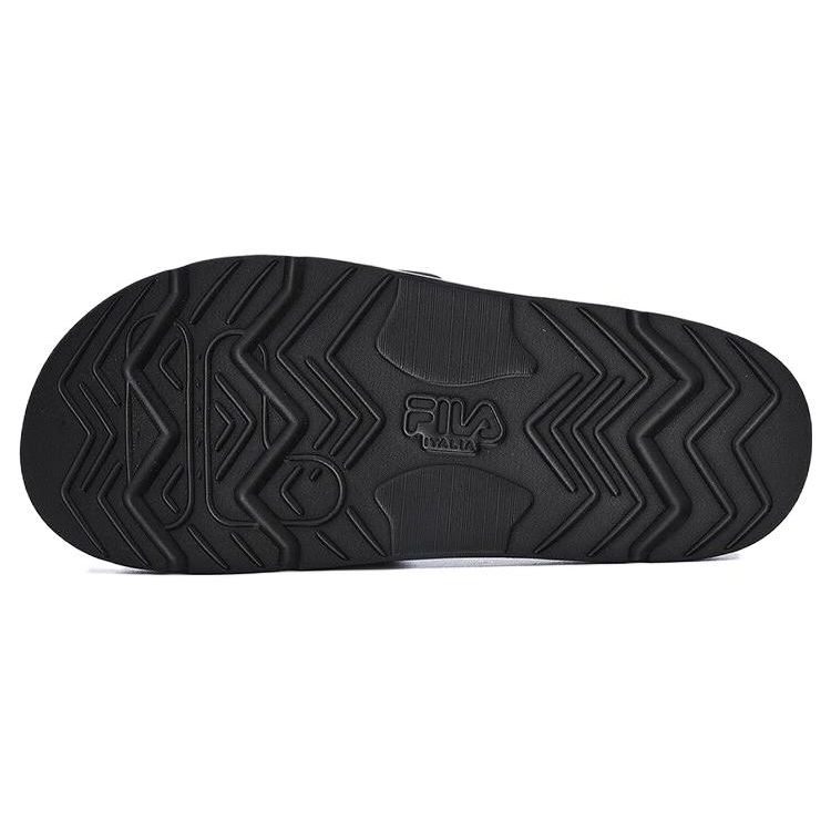 Fila Drifter Удобные спортивные шлепанцы на резиновой подошве Женские сандалии Черные F12W322505FBK