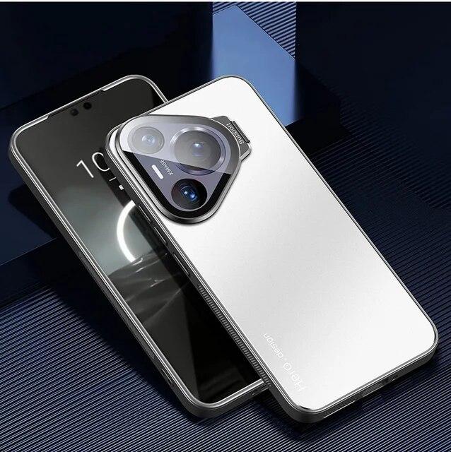 Металлический чехол-держатель для объектива камеры для Huawei P70 Pro P70 5G P 70 Ультратонкий противоударный матовый защитный чехол-подставка для телефона для Huawei P70PRO P60