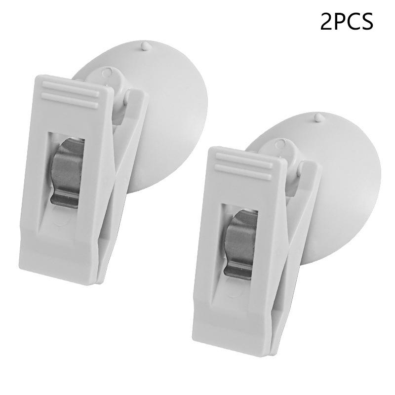 1 пара зажимов для крепления на окно салона автомобиля, пластиковый зажим на присоске, съемный держатель для солнцезащитного козырька, занавески, полотенца