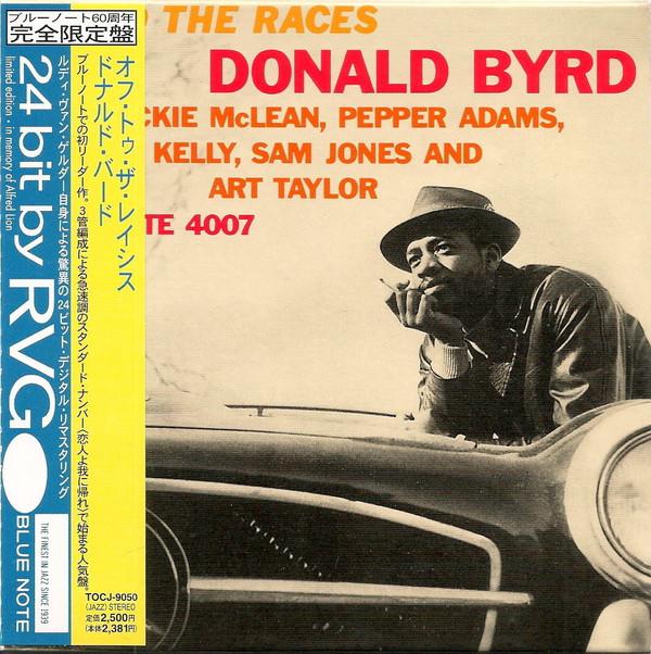CD DONALD BYRD Off To Races TOCJ9050 BLUE NOTE 1998 Япония ObiJazz Б/у