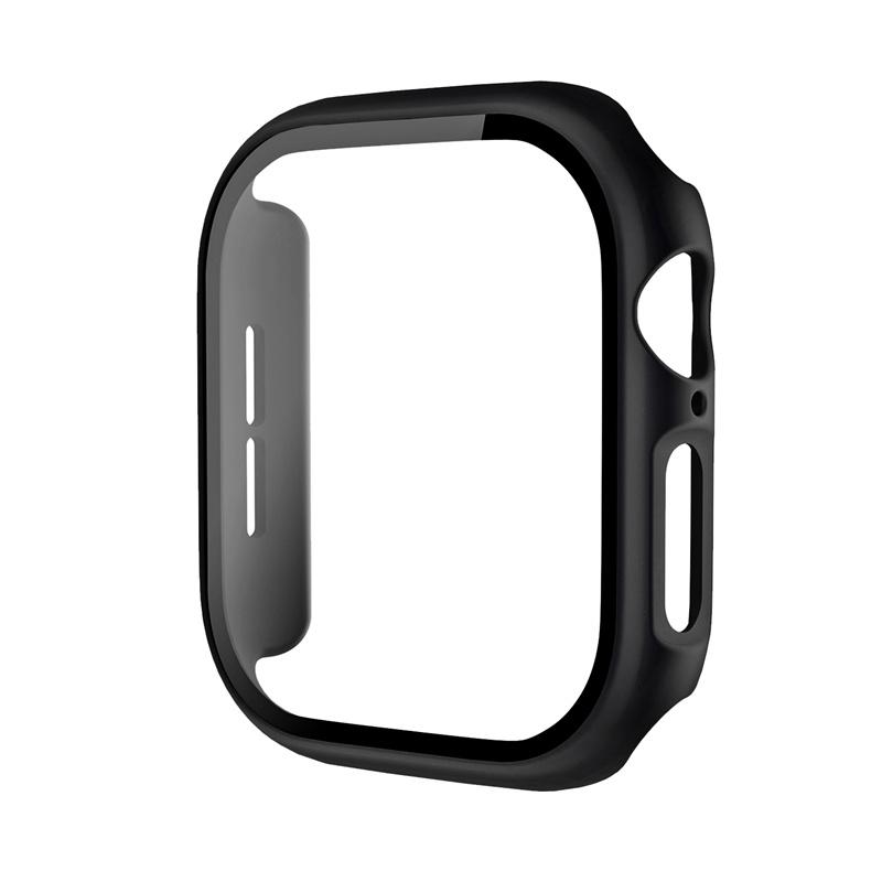 Закаленное стекло+чехол для Apple Watch серии 10 46 мм 42 мм бампер Защитный матовый жесткий чехол для ПК iWatch 42 46 Аксессуары