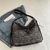 Вместительная сумка-тоут под мышкой 2025 новая женская сумка модная леопардовая сумка-мессенджер женская сумка на плечо