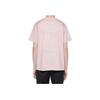 ONITSUKA TIGER SS24 Креативная повседневная футболка с круглым вырезом и коротким рукавом с принтом унисекс, топы светло-розового цвета 2183B150-700