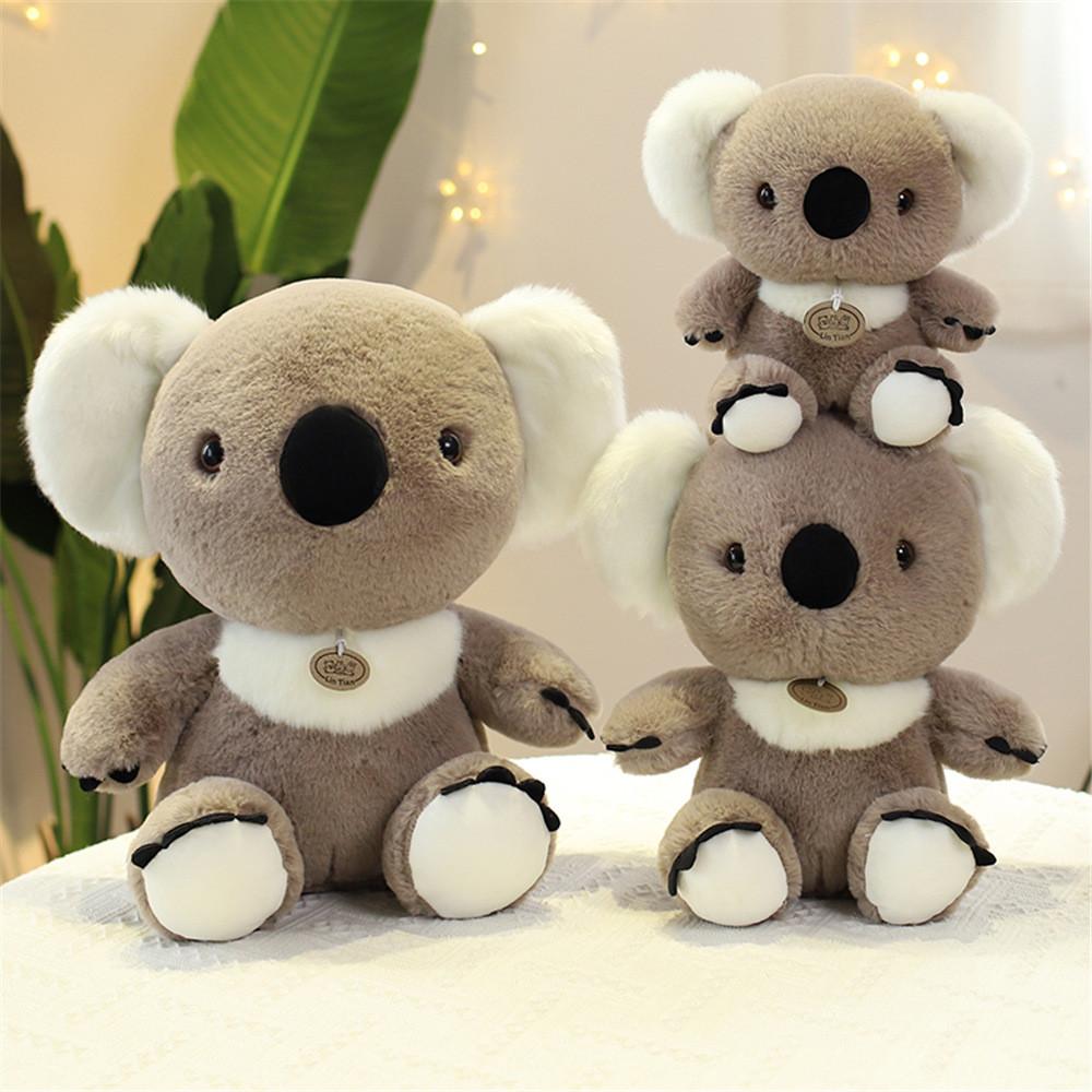 Plush Koala Adorable Toy Sitting Pose Cuddly Cartoon Doll Girls Kid Gift Holiday