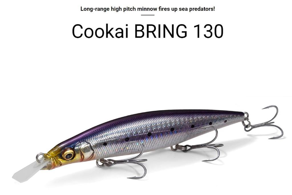 Megabass Тонущая приманка Cookai Bring 130S GLX Rainbow (7960)
