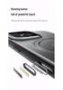Совместимый чехол для iPhone 17 с вращающейся на 360° подставкой и магнитной защитой, подходит для iPhone 16 Pro Max.