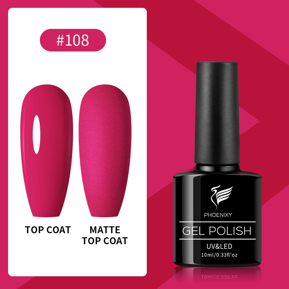 PHOENIXY 10 мл Гель-лак Полуперманентный Гель-лак Цвет Замачиваемый УФ LED Гель Материал для Нейл-арта