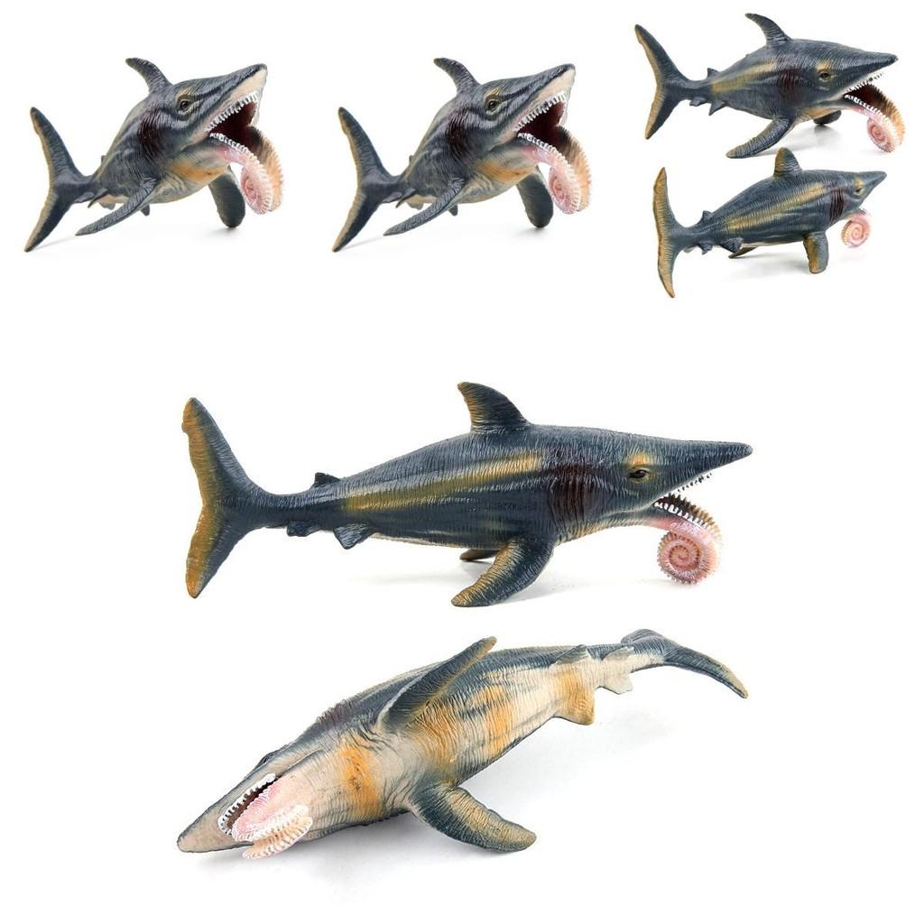Dinosaur Marine Helicoprion Model For Kids Educational Pvc Realistic Toy
