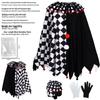 Haunted Clown Halloween Costume: Scary, Bloody Horror Cosplay for Stage and Role Play