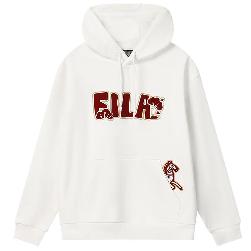 Fila Унисекс Вязаный Худи с Вышивкой