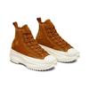 Converse Женские высокие кеды на платформе Run Star Hike с вышивкой, цветочный узор, янтарный