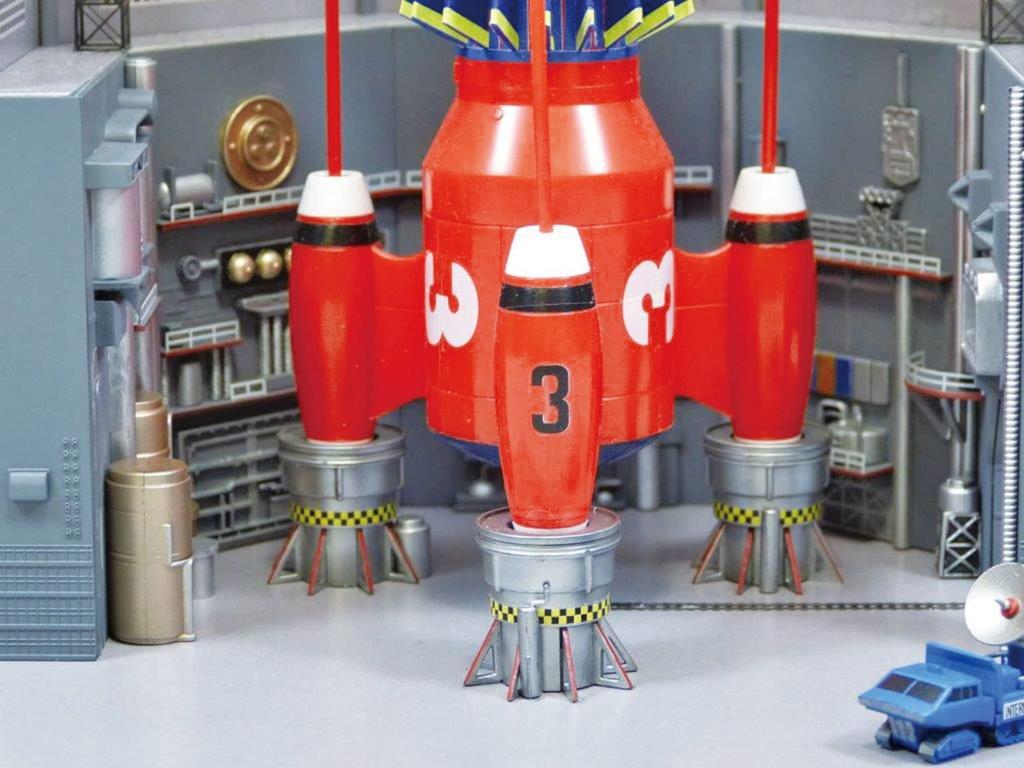 Aoshima Bunka Kyozaisha Thunderbird Thunderbird 3 Launch Base Series Plastic Model No.12 & 1/350