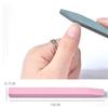 1pcs Quartz Stone Stick Dead Skin Remover Nail Cuticle Pusher Trimmer Pen Scrub Manicure Polishing File
