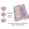 Chenille Chunky Yarns Multi-color Hand Knitting Yarn Icelandic Scarf Yarn  for Blanket Knitting