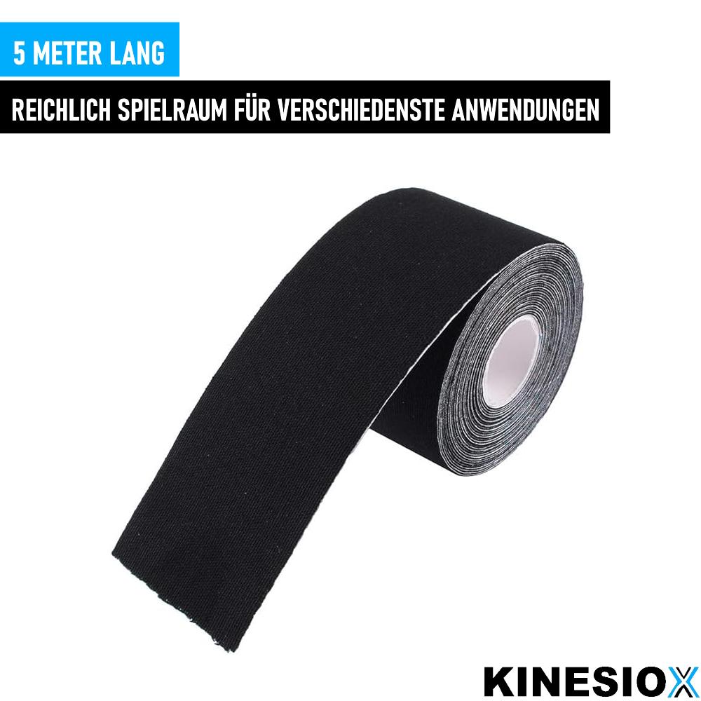 KINESIOX Кинезиологическая лента Спортивная лента Физиотейп Фиксирующая повязка Водостойкая Не содержит латекс