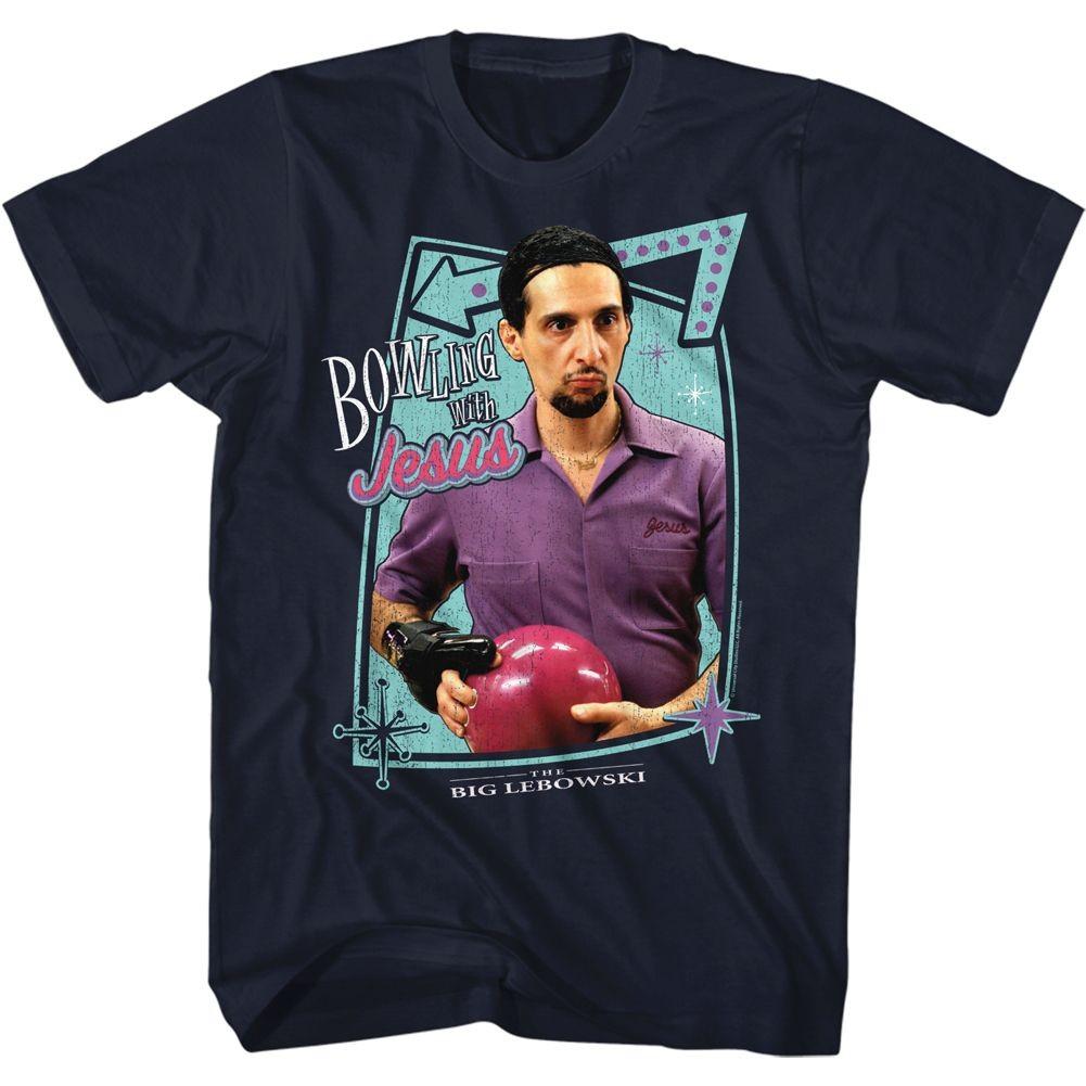 The Big Lebowski Bowling With Jesus T-Shirt