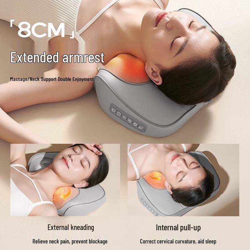 AUX Rechargeable Hand-Controlled Massage Cushion