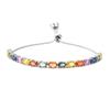 Multi Stone Tennis Bracelet - 925 Sterling Silver