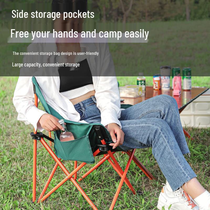 OIMG Outdoor Folding Moon Chair