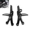 2Pcs Aluminum Alloy Motorcycle Foot Pegs Rests Pegs Holders Motorbike Dirt Pit Bike For Suzuki Raider 150