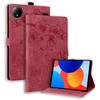 Чехол-кошелек из кожи с подставкой и отделениями для карт для Xiaomi Redmi Pad SE 4G 8,7 дюйма 2024 г. Чехол-планшет для Redmi Pad SE Цветочные Кошки Задняя часть ТПУ Чехол