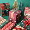 100Cm×70Cm Christmas Wrapping Paper Christmas Eve Gift Box Decoration Paper Children'S Christmas Vintage Kraft Paper
