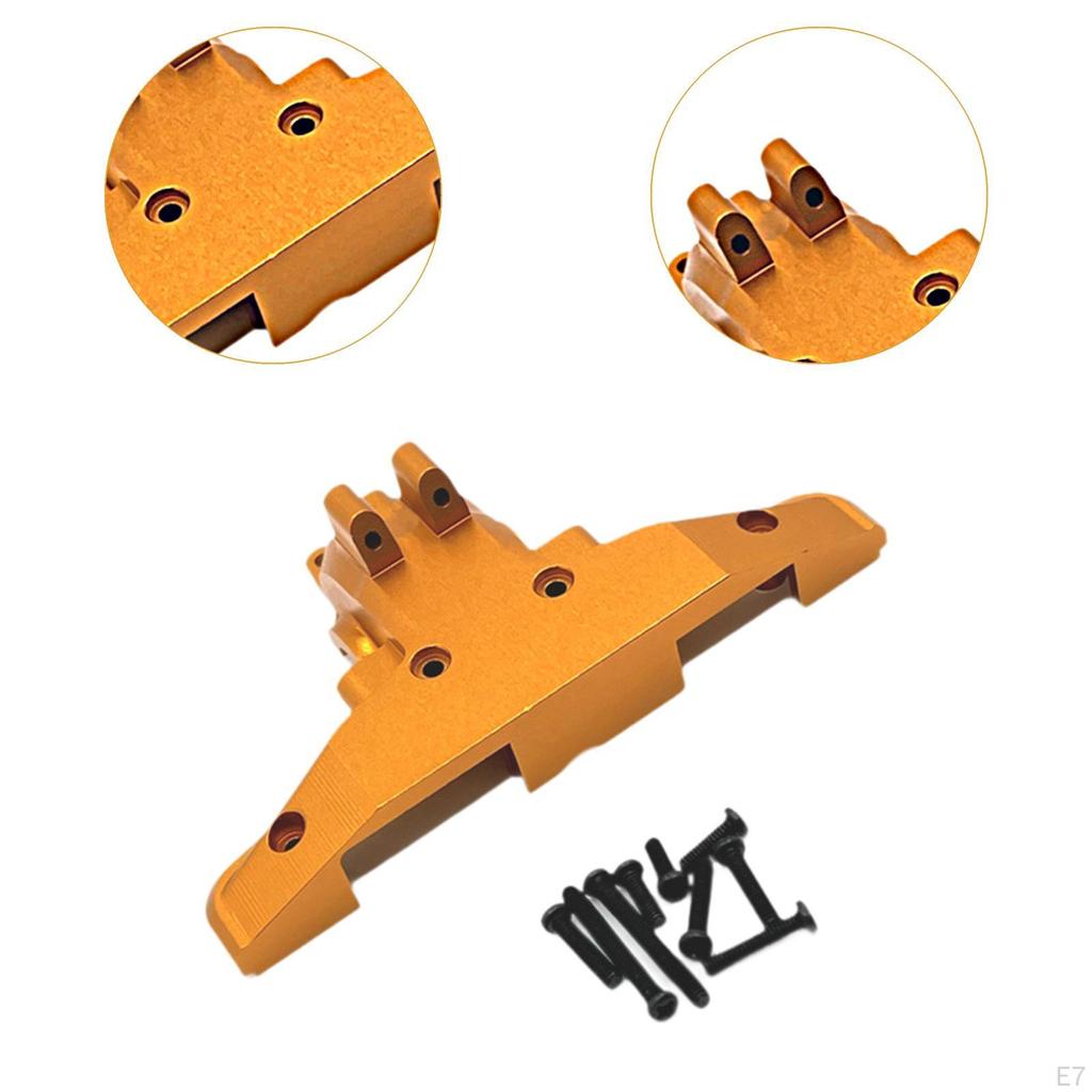 1/16 RC Car Задняя крышка коробки передач Алюминиевый сплав Корпус дифференциала Деталь для 16101 16102