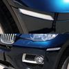 2 шт. для BMW X6 E71 E72 2008 2009 2010 2011 2012 2013 2014 E70 X5M автомобильный передний бампер боковой габаритный фонарь с прозрачными линзами отражатель