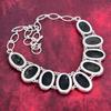 Black Tourmaline Necklace Gemstone Jewelry, 925 Solid Sterling Silver Necklace, Adjustable Handmade Chain Necklace Jewelry