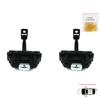 EDP1079-1 2 Pieces Front Left AND Right Door Catch Hinge Brake Stop Check Strap Limiter for BMW X5 E53 1999-2006 51218402502