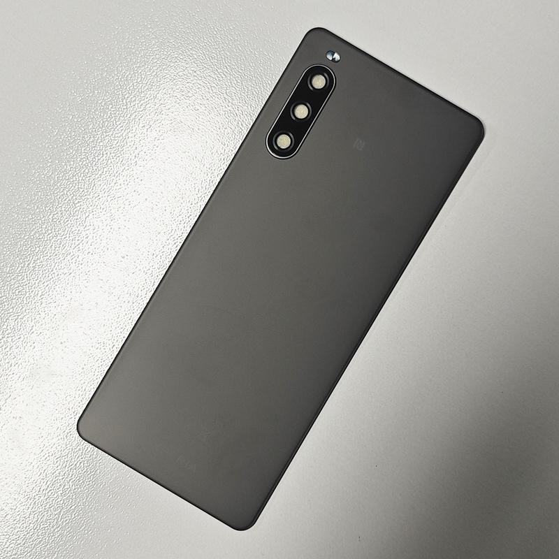 For Sony Xperia 10 IV Battery Back Cover XQ-CC54 XQ-CC72 Glass Housing Rear  Case Parts With Camera Lens