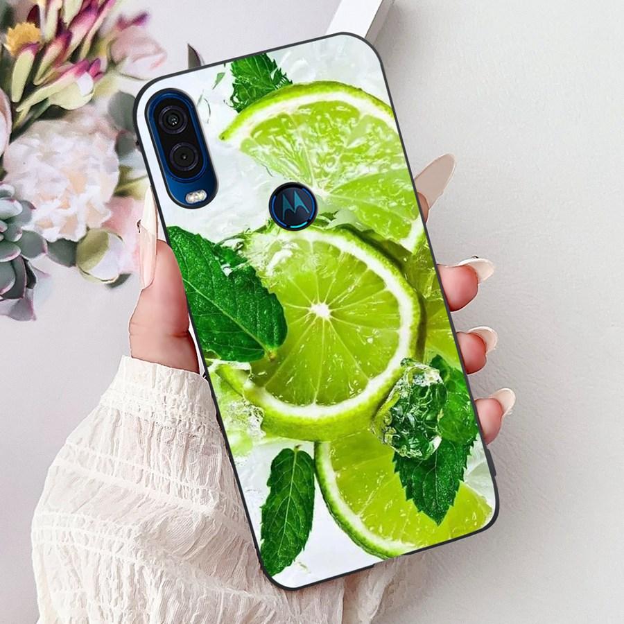 Чехол для Motorola One Vision Чехол ONEVision Модный Расписной Силиконовый Мягкий Задний Чехол Для Motor One Macro Чехол Защитный Корпус
