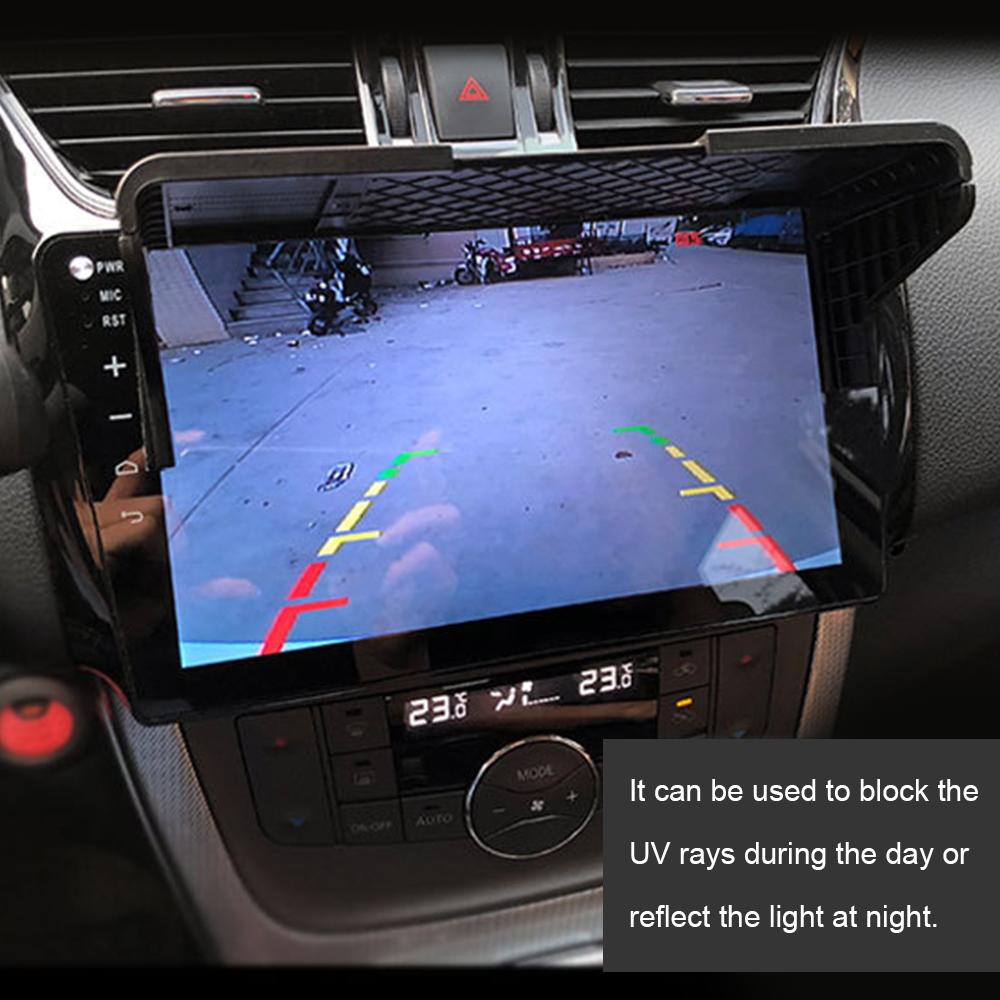 Автомобильный GPS-навигатор, козырек от солнца, 7-12 дюймов, GPS, антибликовый экран, универсальные аксессуары для интерьера