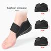 1 Pair Silicone Heel Cup Cushion Shock Absorption Shoe Pads for Plantar Fasciitis Spurs Moisturising Foot Care Protector Inserts