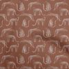 Cotton Flex Brown Fabric Animal Dress Material Fabric Print Fabric by The Yard 40 Inch