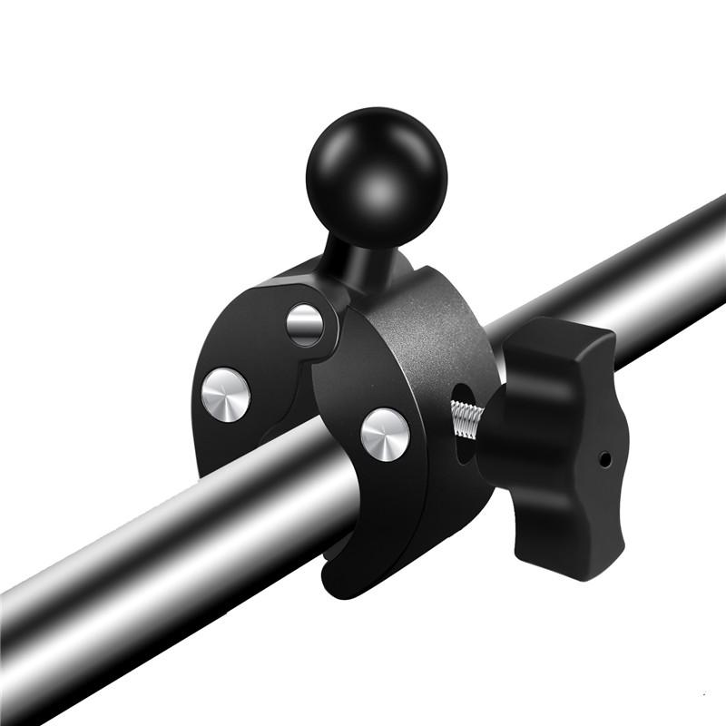 Держатель с двойным шаровым зажимом, крепление на руль, для велосипеда, мотоцикла, удлинитель, палка для GoPro 13 12 11 10 Insta360 X4 DJI Action 4